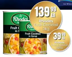 Super Save Rhodes Fruit Cocktail offer