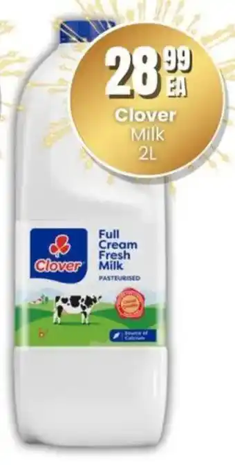 Super Save Clover Milk offer