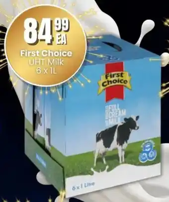 Super Save First Choice UHT Milk offer