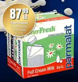 Super Save Parmalat Everfresh UHT Milk offer