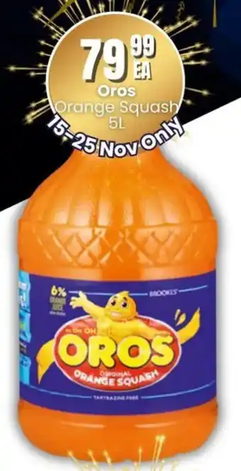 Super Save Oros Orange Squash offer