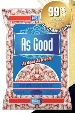 Super Save As Good Sugar Beans offer