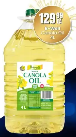 Super Save B-Well Canola Oil offer