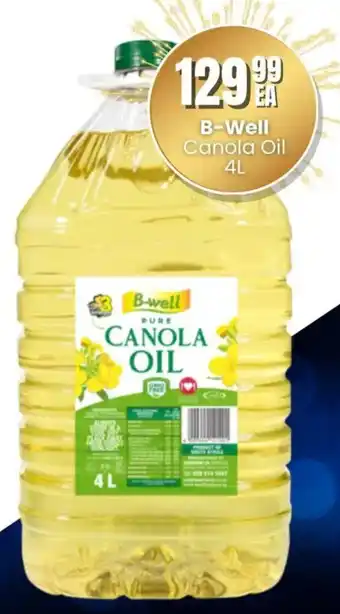 Super Save B-Well Canola Oil offer