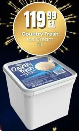Super Save Country Fresh Ice Cream offer