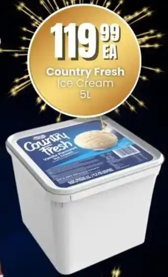 Super Save Country Fresh Ice Cream offer