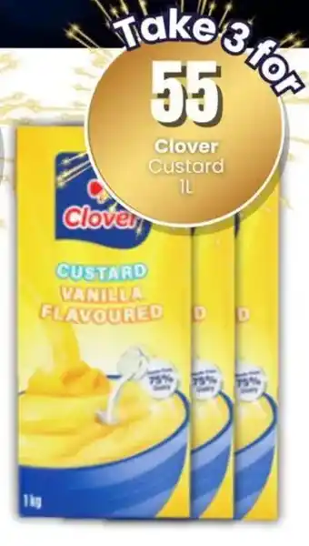 Super Save Clover Custard offer