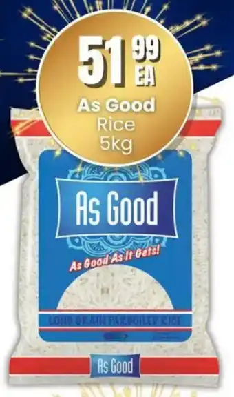 Super Save As Good Rice offer