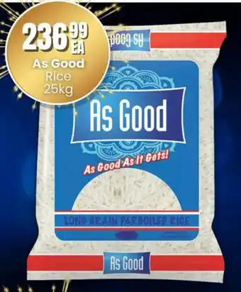 Super Save As Good Rice offer