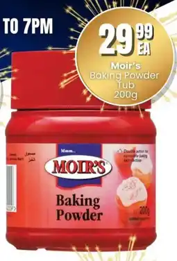 Super Save Moir's Baking Powder Tub offer