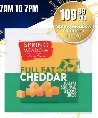 Super Save Spring Meadow Cheddar offer