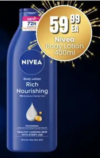 Super Save Nivea Body Lotion offer