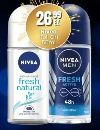 Super Save Nivea Roll On offer