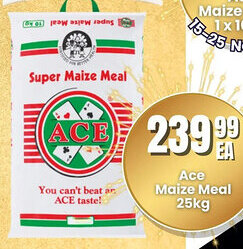 Super Save Ace Maize Meal offer
