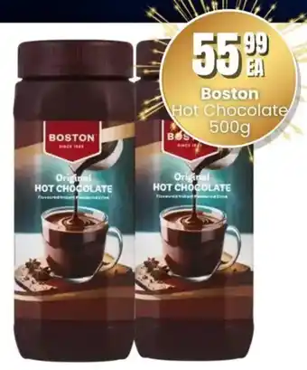 Super Save Boston Hot Chocolate offer
