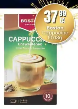 Super Save Boston Cappucino offer