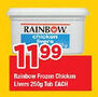 OK Grocer Rainbow Frozen Chicken Livers Tub offer