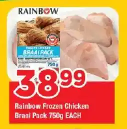 OK Grocer Rainbow Frozen Chicken Braai Pack offer