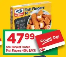 OK Grocer Sea Harvest Frozen Fish Fingers offer