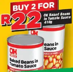 OK Grocer OK Baked Beans in Tomato Sauce offer