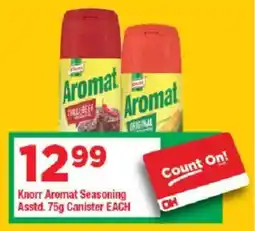 OK Grocer Knorr Aromat Seasoning Asstd. Canister offer