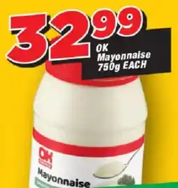 OK Grocer OK Mayonnaise offer