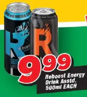 OK Grocer Reboost Energy Drink Asstd. offer