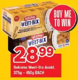 OK Grocer Bokomo Weet-Bix Asstd. offer