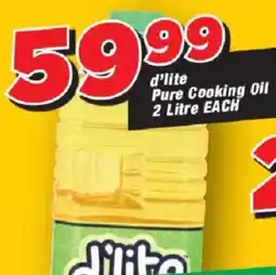 OK Grocer D'lite Pure Cooking Oil offer
