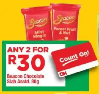 OK Grocer Beacon Chocolate Slab Asstd. offer