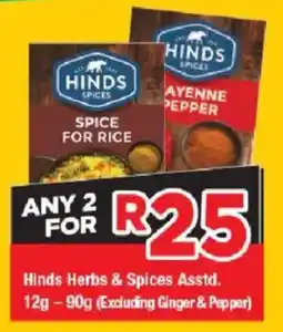 OK Grocer Hinds Herbs & Spices Asstd. offer