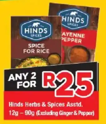 OK Grocer Hinds Herbs & Spices Asstd. offer