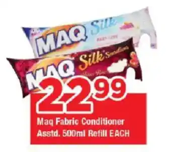 OK Grocer Maq Fabric Conditioner Asstd. Refill offer