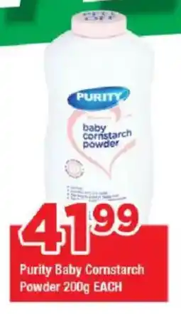 OK Grocer Purity Baby Cornstarch Powder offer
