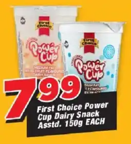 OK Grocer First Choice Power Cup Dairy Snack Asstd. offer