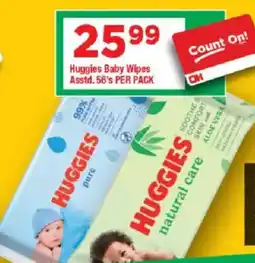 OK Grocer Huggies Baby Wipes Asstd. offer