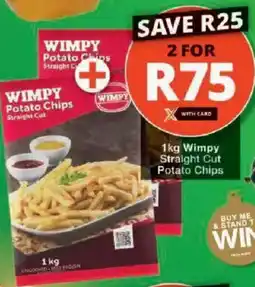 Checkers Hyper Wimpy Straight Cut Potato Chips offer