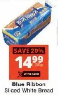 Checkers Hyper Blue Ribbon Sliced White Bread offer