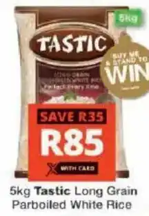 Checkers Hyper Tastic Long Grain Parboiled White Rice offer