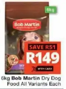 Checkers Hyper Bob Martin Dry Dog Food All Variants offer