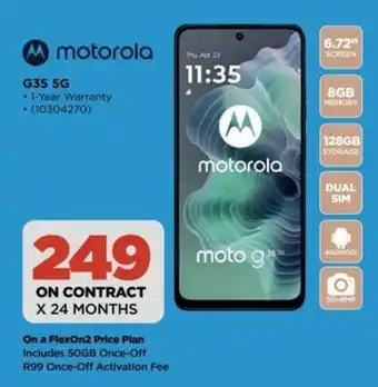 HiFi Corp Motorola G35 5G offer