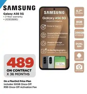 HiFi Corp Samsung Galaxy A56 5G offer