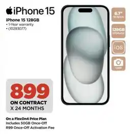 HiFi Corp iPhone 15 128GB offer