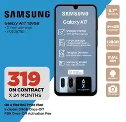 HiFi Corp Samsung Galaxy A17 128GB offer