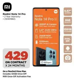 HiFi Corp Redmi Note 14 Pro offer