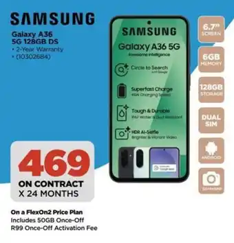Samsung Galaxy A36 5G 128GB DS