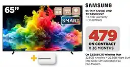 HiFi Corp Samsung 65-inch Crystal UHD 4K offer