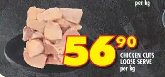 Shoprite CHICKEN CUTS LOOSE SERVE offer