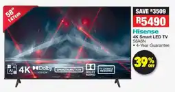 OK Furniture Hisense 4K Smart LED TV offer