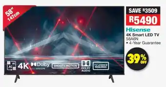 OK Furniture Hisense 4K Smart LED TV offer